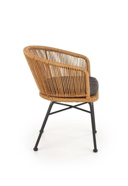 Vrtna stolica Zifra (prirodna + siva)