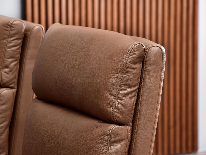 Stolička Rhea (hnedá + čierna)