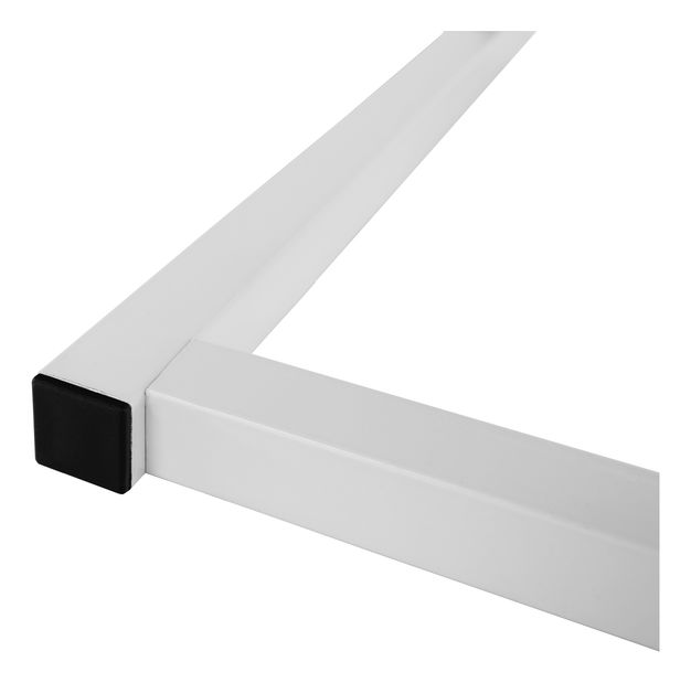 Odkladacia polica Amber (dub natural + biela)