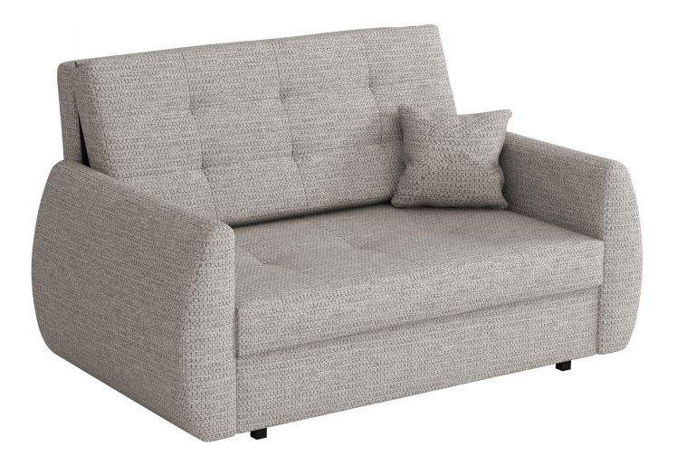 Canapea extensibilă Clovea Art II (gri deschis) (cu sp. depozitare)