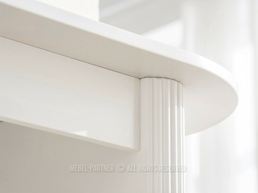 Măsuță consolă Agawes (alb)