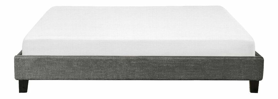 Franciaágy 180 cm ROXENNE (ágyráccsal) (szürke)