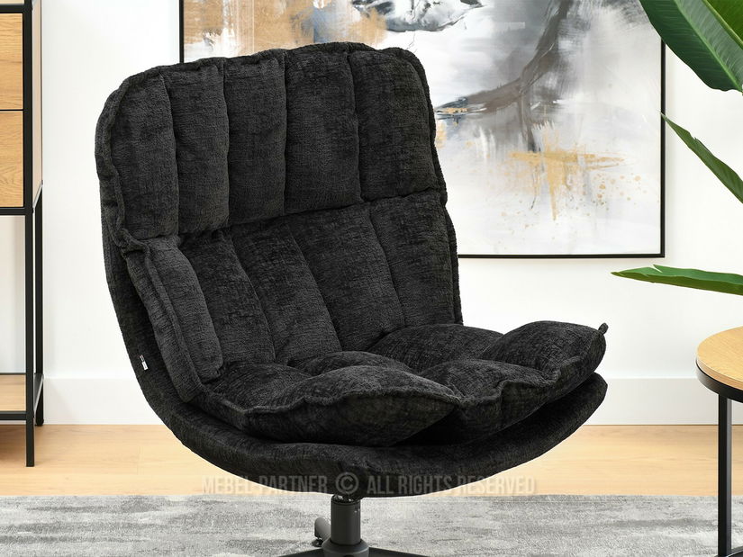 Fotel Jaspier (fekete)