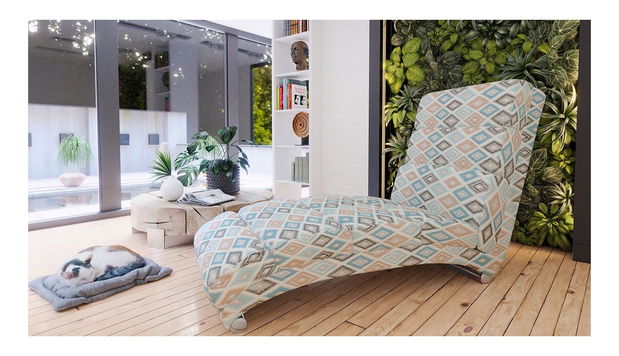 Fotelja za opuštanje Laresa 6 (tamno tirkizna)