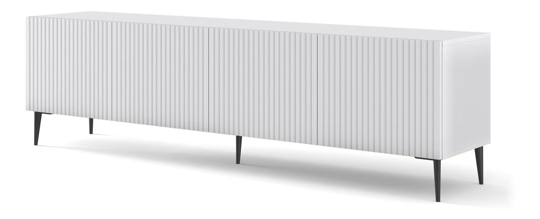 Masă TV/Dulap Rawy 4 (Alb + Negru)