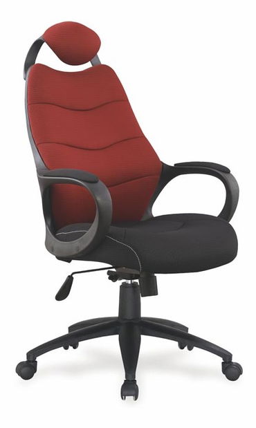 Kancelárske kreslo Striker (čierna + bordová)