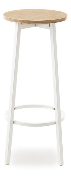 Barová stolička Boredom (biela)