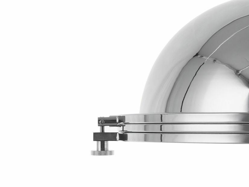 Závesná lampa Eblo (strieborná)