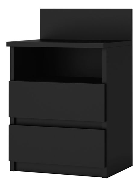 Éjjeliszekrény Ponta 1 (fekete)