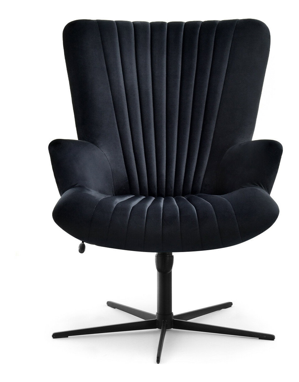 Relaxačné kreslo Elesenta (čierna)