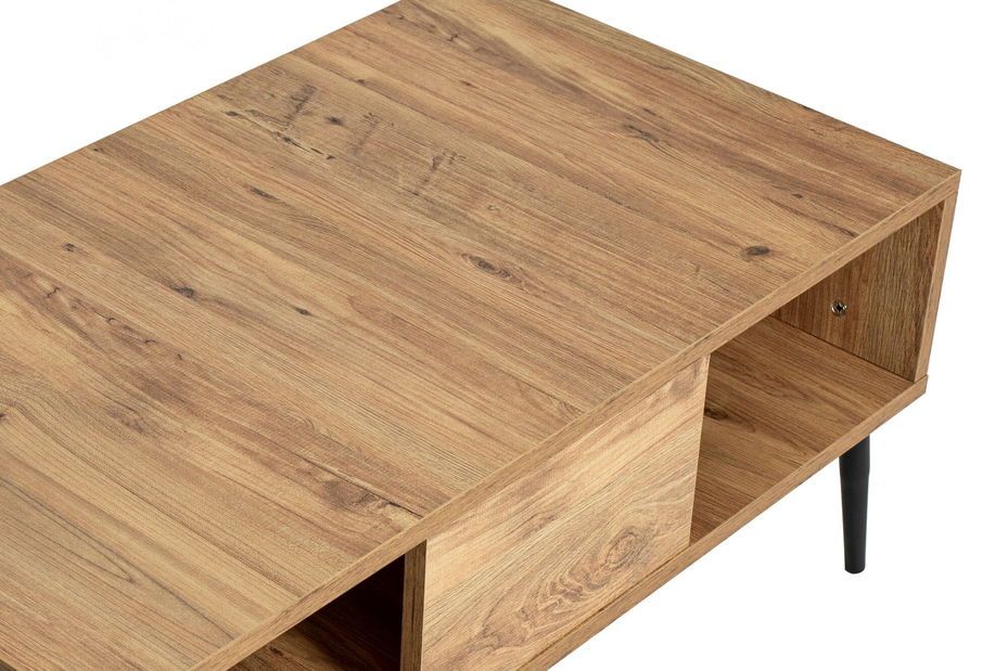 Masă de cafea Burbon (Pin atlantic + Negru)