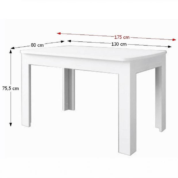 Blagovaonski stol Tanya Tip 15 Olivia (za 4 do 6 osoba) 