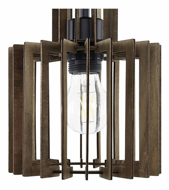 Závesná lampa NARRI (tmavé drevo)