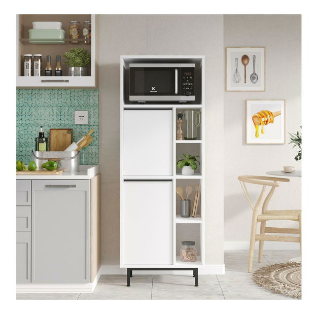 Kuhinjski regal Otto 10 A (bijela + crna)