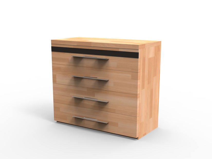 Komód tömörfából Mira 4 Z