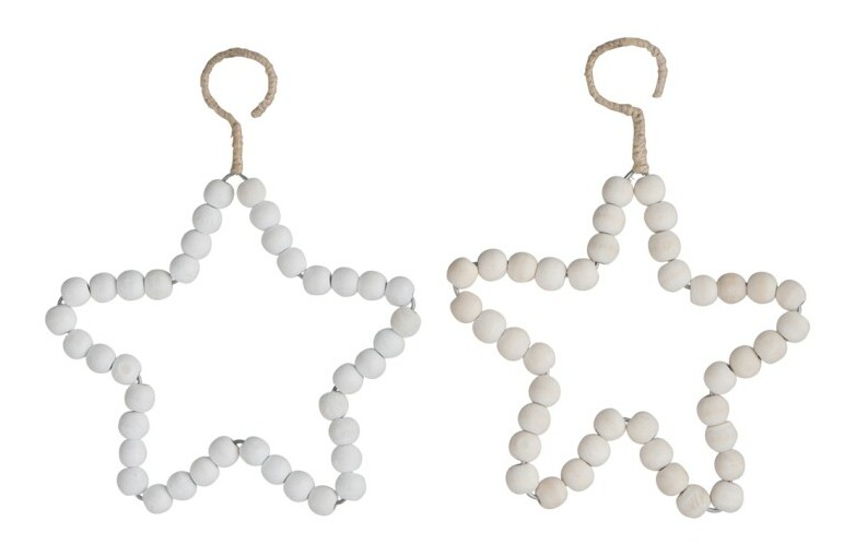 Dekoratívny predmet Jolipa Prívesok (14x14x52cm) (Biela)