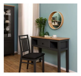 Toaletni stolić  Hesen TOL1S/9/11 (grafit + hrast artisan)