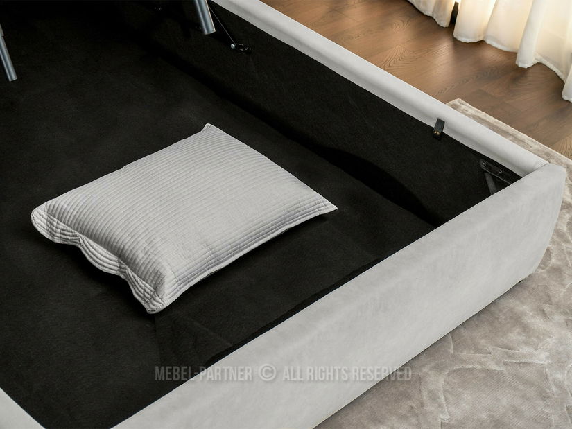 Manželská posteľ 160 cm Respondio 160 (sivá)