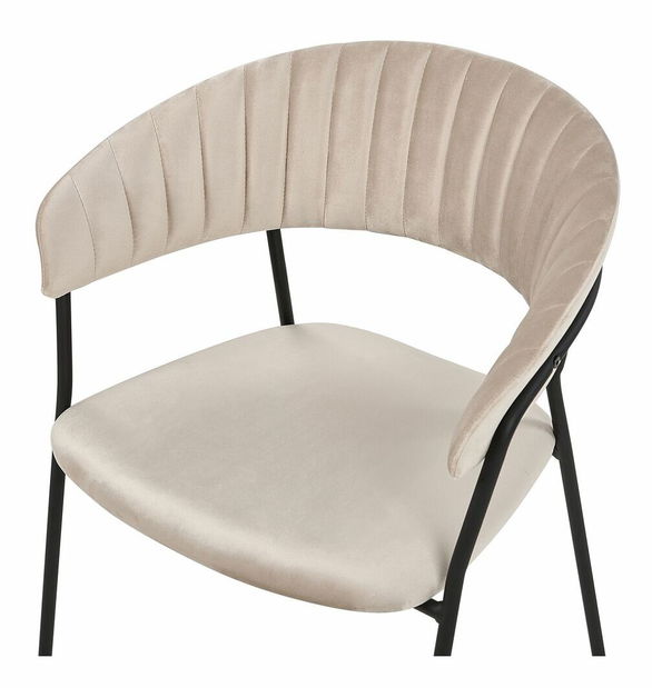 Set 2 ks jedálenských stoličiek Marza (béžová)