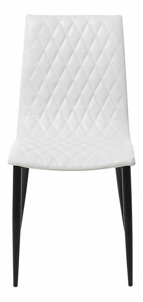 Set 2 ks. jedálenských stoličiek Montego (biela + čierna)