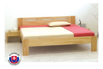 Manželská posteľ 220x180 cm Neoma (masív)