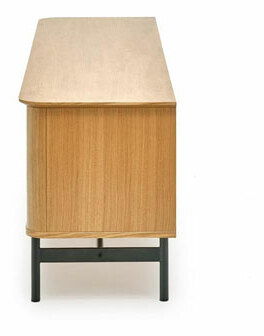 TV asztal Sommer RTV1 (természetes tölgy + fekete)