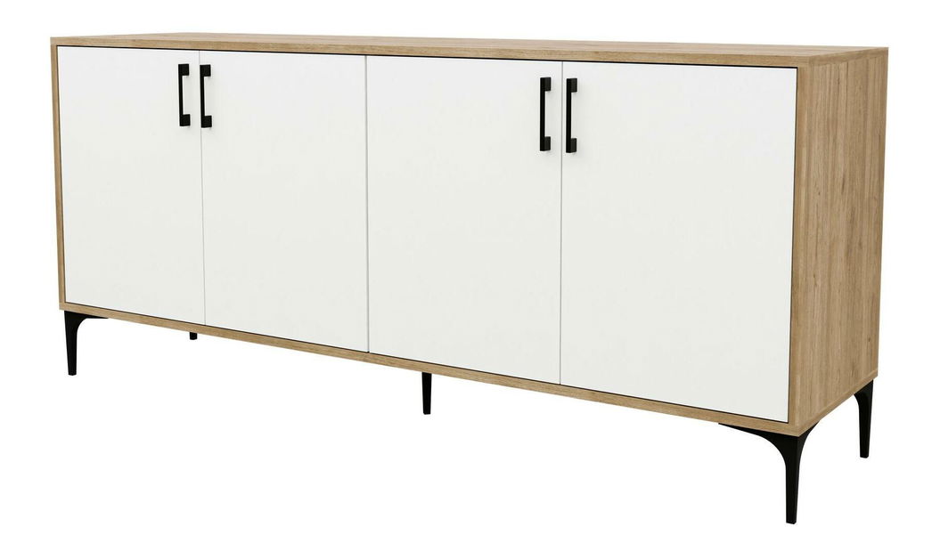 Skrinka Nolavu (dub + biela) 