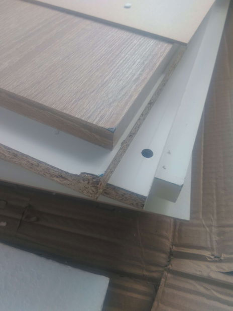 Konyhaszekrény Domini NEW (fehér + Sonoma tölgy) *bazár