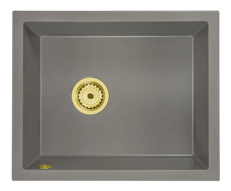 Chiuvetă de bucătărie Filanis (gri) (fără orificiu pentru robinet)