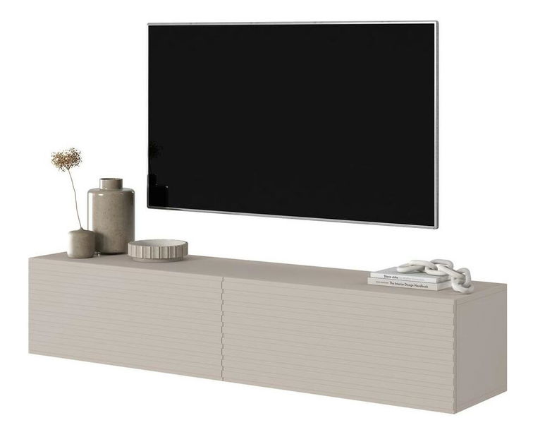 Tv szekrény/asztal Purtas 140 (szürkés bézs)