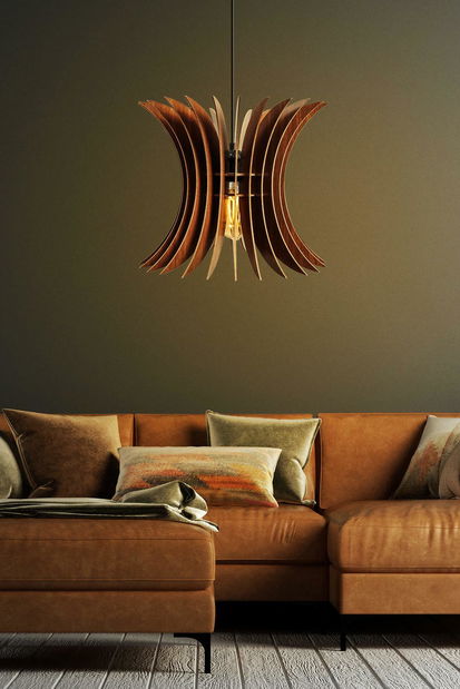 Stropna svjetiljka Centorillo 1 (orah)