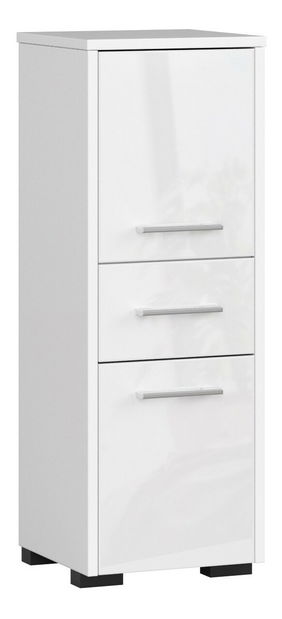 Kúpeľňová skrinka Farid TYP6 (biely lesk )