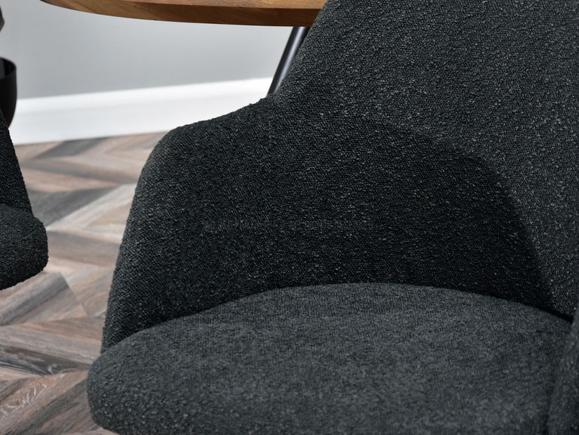 Jedálenská stolička Lejano (čierna)