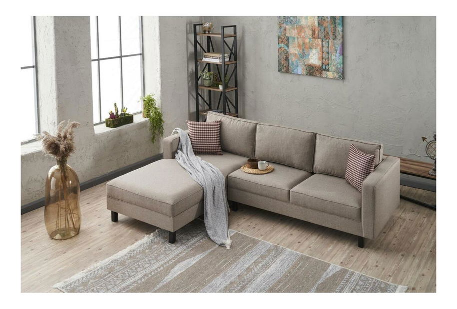 Sarokkanapé Kalen 1 (B) (krém)