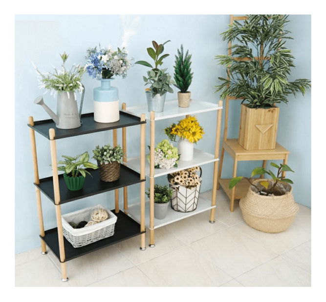 Regál Darina (bükk + fekete)