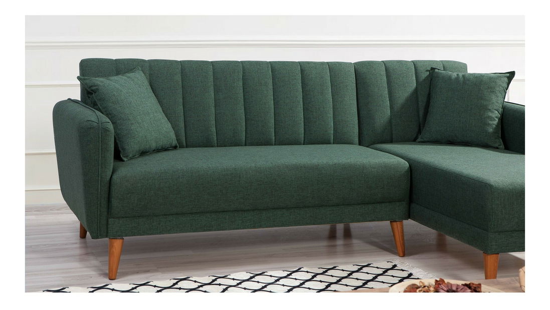 Colțar Adrie (D) (Verde închis)