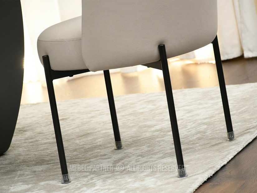 Scaun sufragerie Colegio (bej + negru)