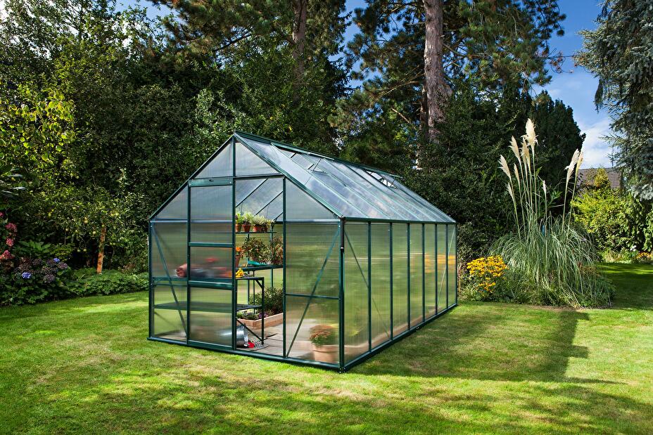 Stil clasic Greenhouse Neptune 11500 (policarbonat + verde)