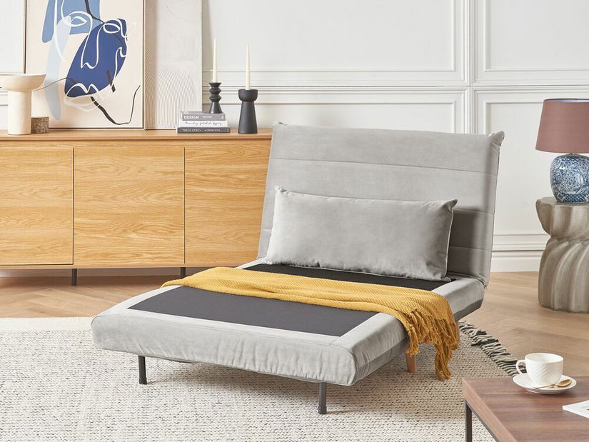 Rozkladacie kreslo Sumer (sivá) 