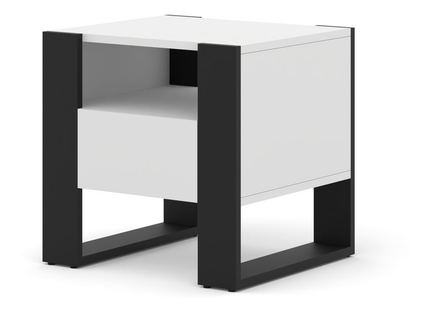 Noptieră Molli 48 (Alb mat)