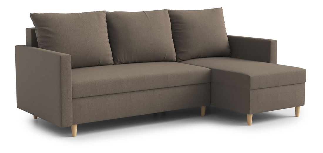 Sarokkanapé Ronaldo (J) (barna)