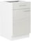 Dolná kuchynská skrinka Lavera 50 D 1F 1S BB (korpus: biela + front: lesk biely)