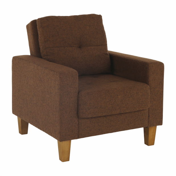 Kreslo Krella (hnedá)