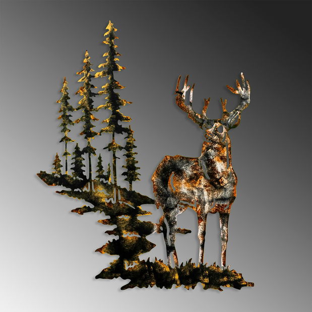 Zidna dekoracija Firespike 1