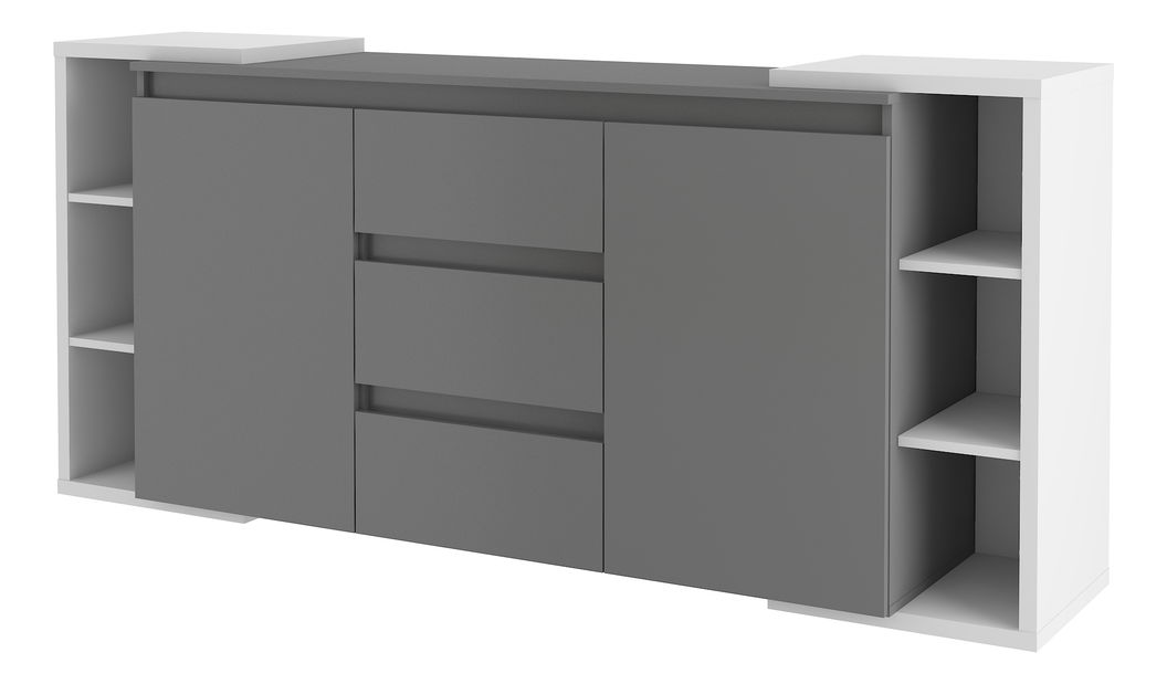 Comodă Nancy 801 (Gri deschis + antracit)