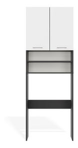 Skrinka nad práčku Perdieron 1 (antracit + biela)