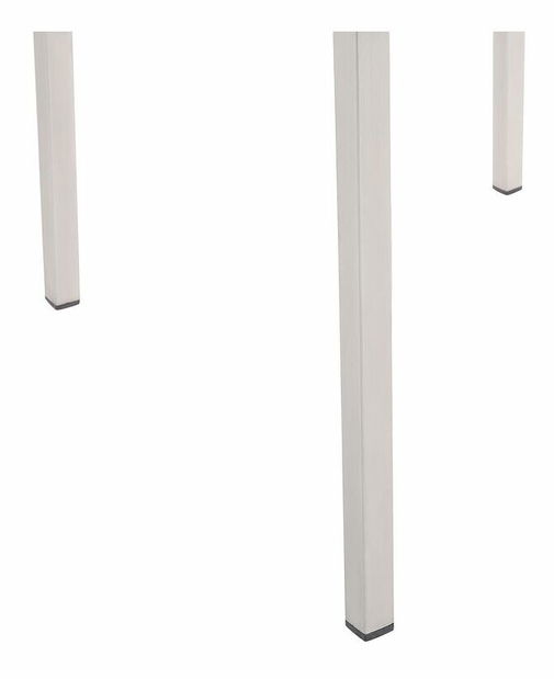 Kerti étkező szett Grosso (fekete) (rattan szék) (8 személy részére) (kő)