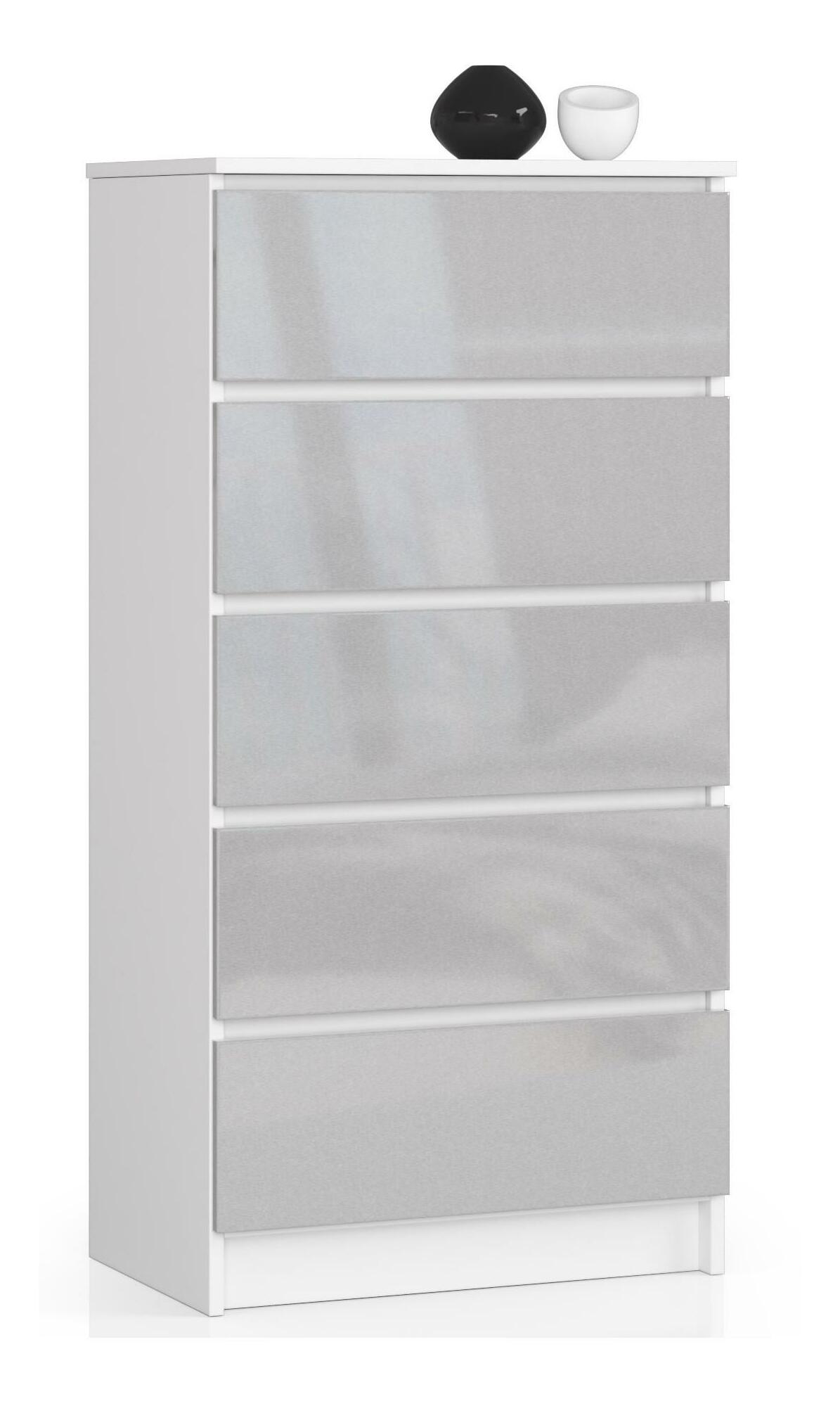 Komód Kalista V (fémes fényű)