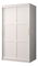 Dulap de haine Riven 1 100 (alb mat)