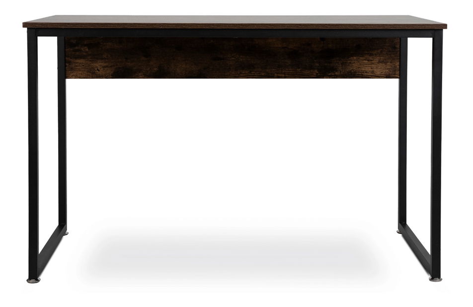 Masă de scris Regular (stejar rustic + negru) 